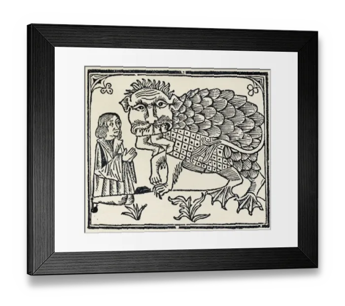 Framed Print : Folklore / Bigorne Framed Print : Folklore / Bigorne