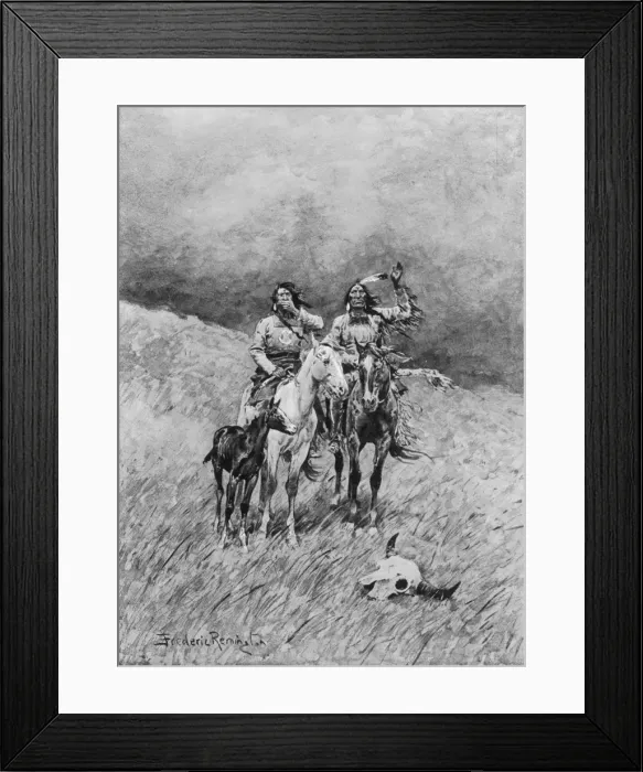 Framed Print : Crow Medicine Men Framed Print : Crow Medicine Men