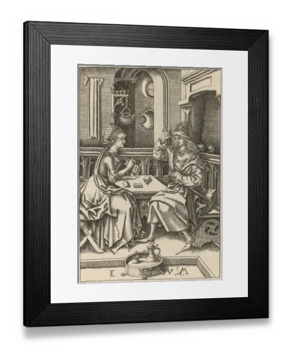 Framed Print : Reading the Tarot Framed Print : Reading the Tarot