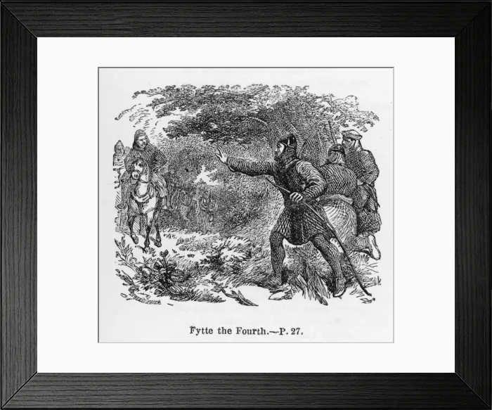 Framed Print : Robin Stops the Monks Framed Print : Robin Stops the Monks