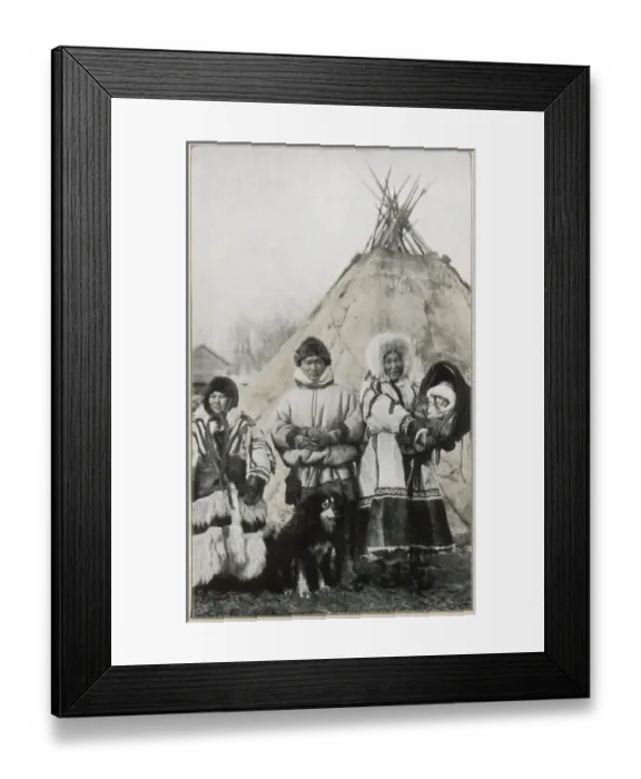 Framed Print : Racial / Russia / Siberia Framed Print : Racial / Russia / Siberia