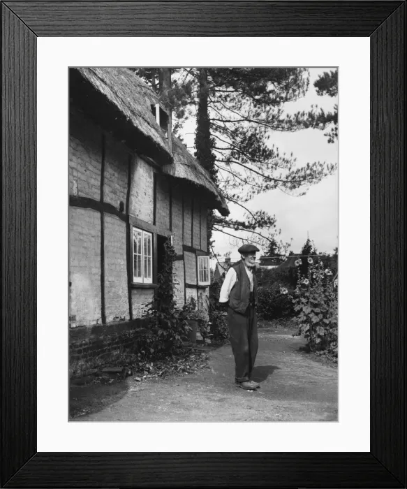 Framed Print : Rustic Type 1930S Framed Print : Rustic Type 1930S