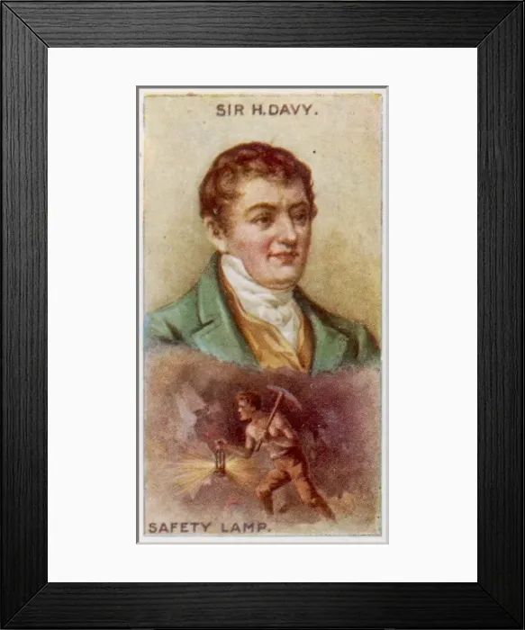 Framed Print : Sir Humphry Davy Framed Print : Sir Humphry Davy