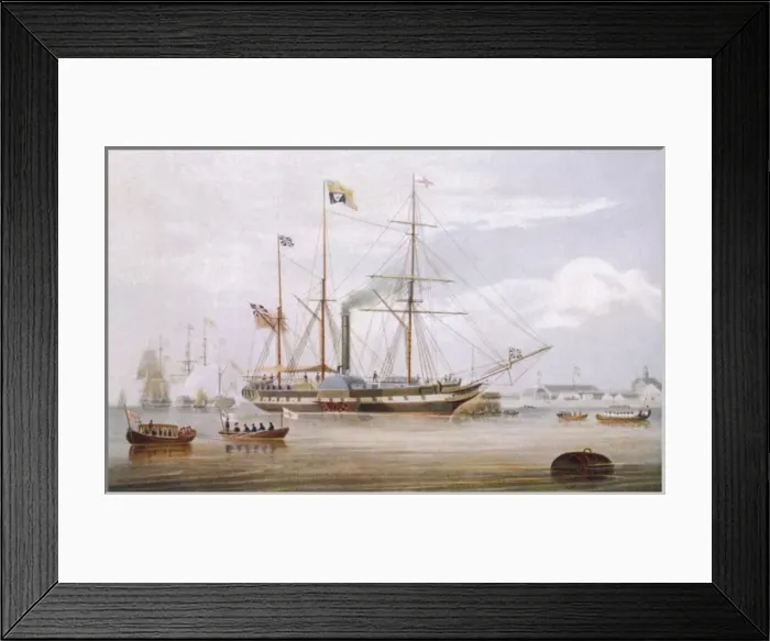 Framed Print : Victoria / Albert / Trident Framed Print : Victoria / Albert / Trident
