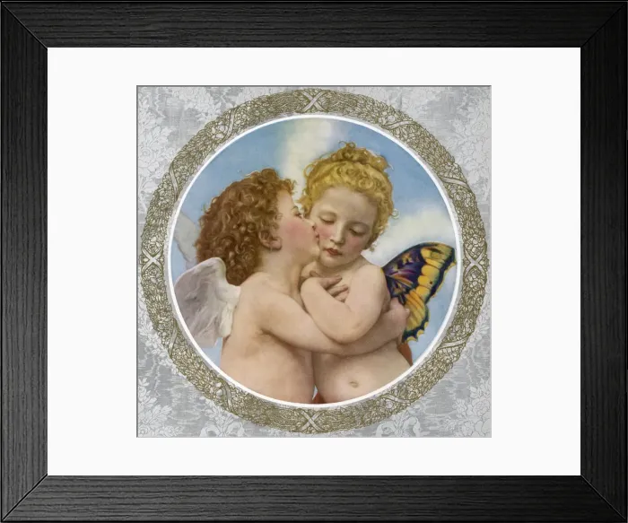 Framed Print : Angelic Kiss Framed Print : Angelic Kiss