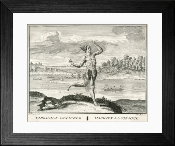 Framed Print : Virginian Shaman Framed Print : Virginian Shaman
