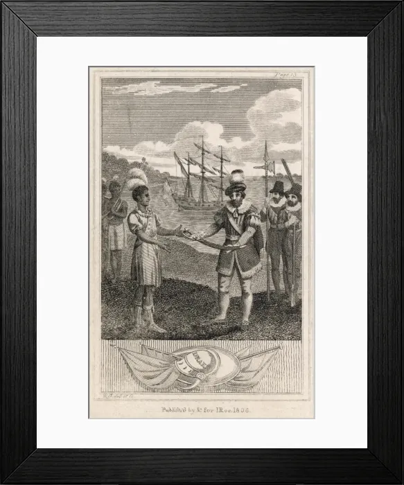 Framed Print : Sir Francis Drake / W. G Framed Print : Sir Francis Drake / W. G
