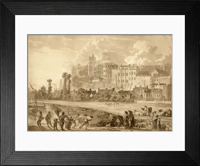 Framed Print : Windsor by Sandby Framed Print : Windsor by Sandby