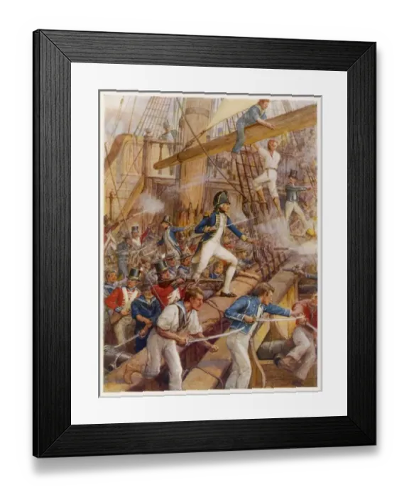 Framed Print : Battle Cape St Vincent Framed Print : Battle Cape St Vincent