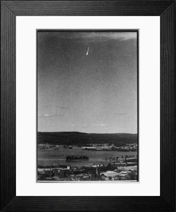 Framed Print : Ufos / Scandinavian Rocket Framed Print : Ufos / Scandinavian Rocket