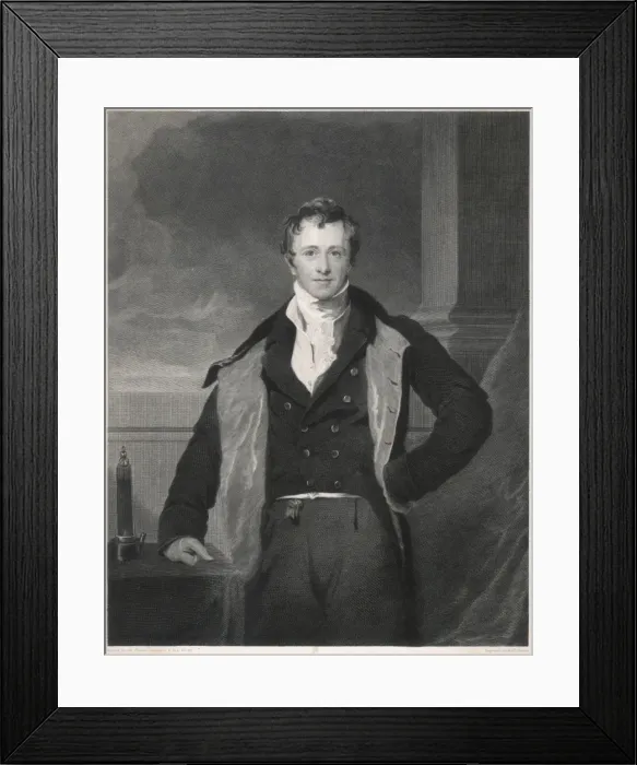 Framed Print : Sir Humphry Davy Framed Print : Sir Humphry Davy