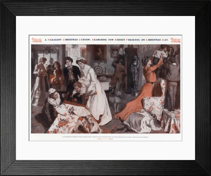 Framed Print : Hunting for Presents Framed Print : Hunting for Presents