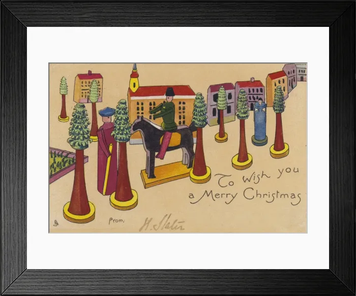 Framed Print : Wooden Toys Framed Print : Wooden Toys
