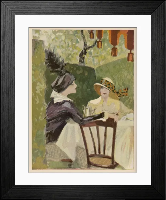 Framed Print : Afternoon Tea / Germany Framed Print : Afternoon Tea / Germany