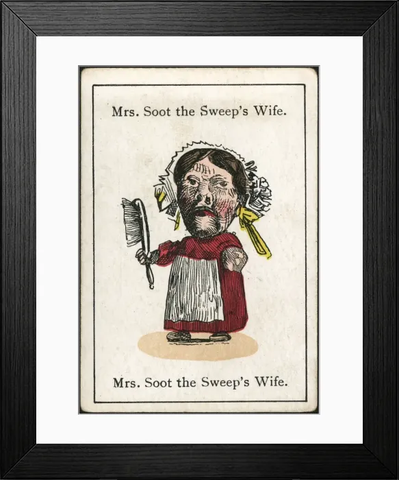 Framed Print : Happy Families / Mrs Soot Framed Print : Happy Families / Mrs Soot