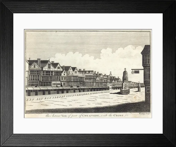 Framed Print : England / London / Cheapside Framed Print : England / London / Cheapside