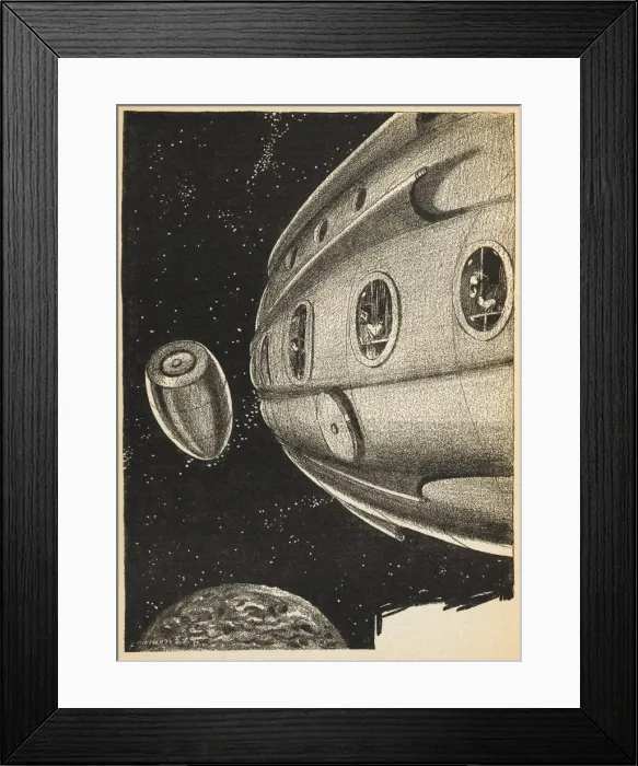 Framed Print : A Space Rescue Framed Print : A Space Rescue