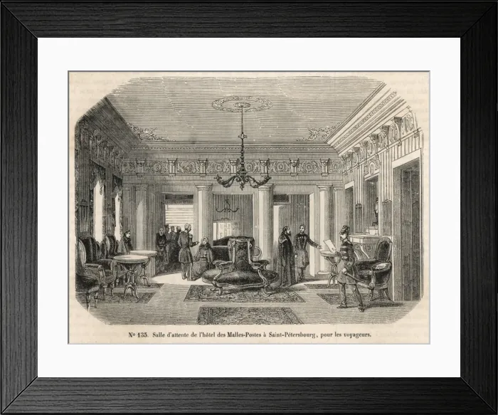 Framed Print : Hotel at St Petersburg