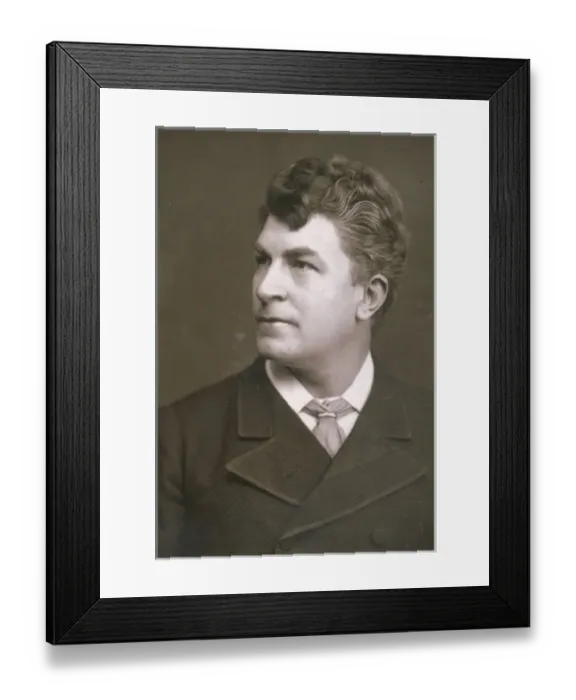 Framed Print : Male Type / H Neville 19C Framed Print : Male Type / H Neville 19C