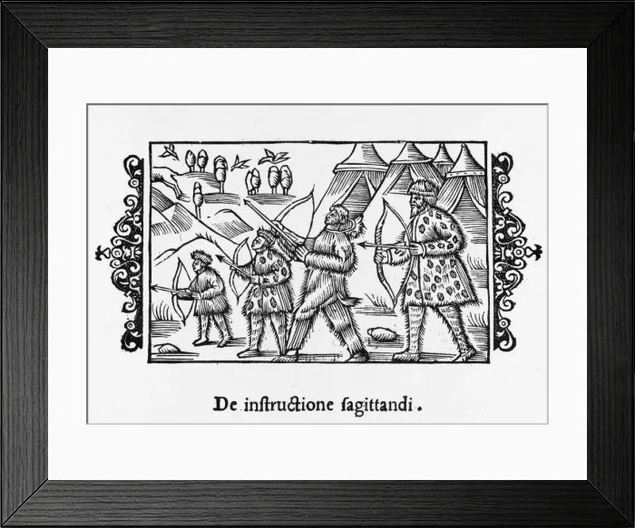 Framed Print : Northerners & Bow 1555 Framed Print : Northerners & Bow 1555