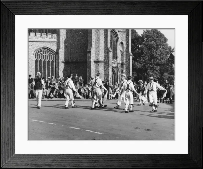 Framed Print : Morris Dance / Musto Framed Print : Morris Dance / Musto