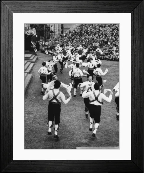 Framed Print : Morris Dance / Musto Framed Print : Morris Dance / Musto