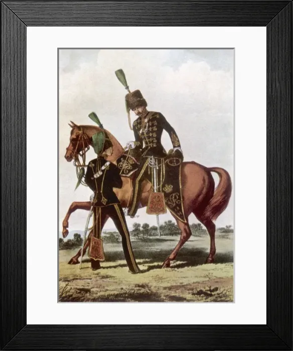 Framed Print : 18TH HUSSAR 1868 Framed Print : 18TH HUSSAR 1868