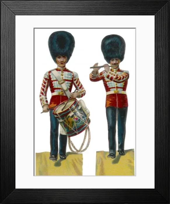 Framed Print : Brit Fife & Drum Late 19 Framed Print : Brit Fife & Drum Late 19