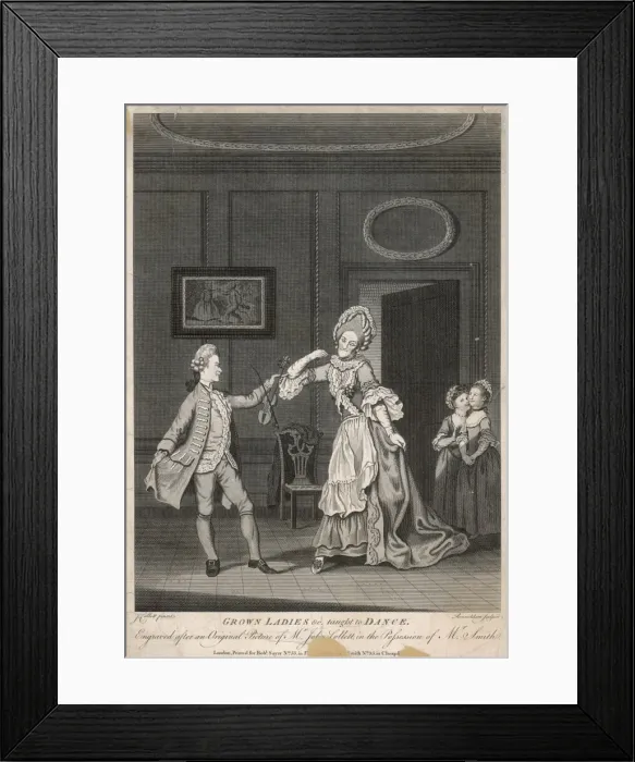 Framed Print : Grown Ladies Taught Framed Print : Grown Ladies Taught
