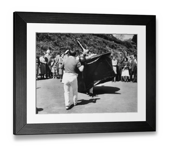 Framed Print : Padstow Hobby Horse Framed Print : Padstow Hobby Horse