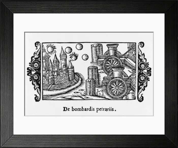 Framed Print : Bombards 1555 Framed Print : Bombards 1555