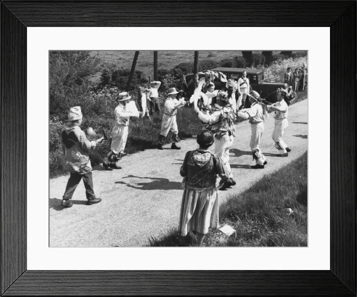 Framed Print : Morris Dance / Musto Framed Print : Morris Dance / Musto