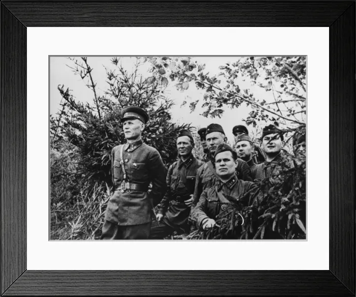 Framed Print : Marshal Koniev Framed Print : Marshal Koniev