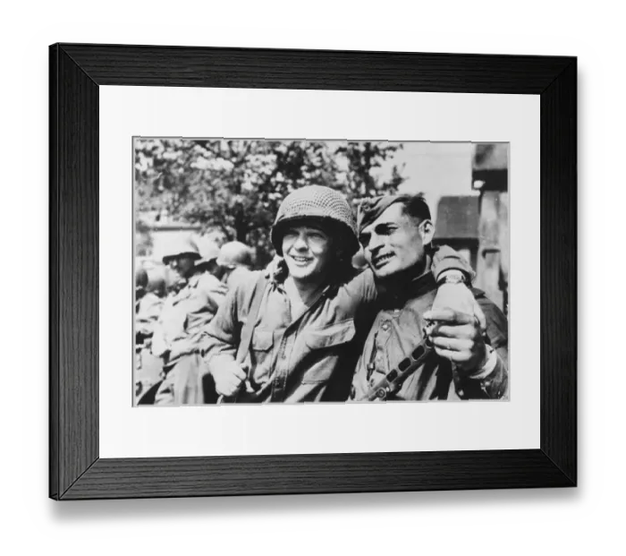 Framed Print : Russian & American Framed Print : Russian & American