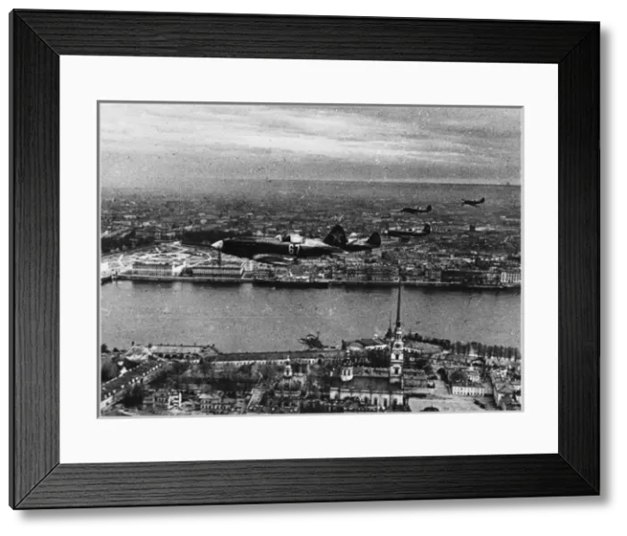 Framed Print : Migs over Leningrad Framed Print : Migs over Leningrad