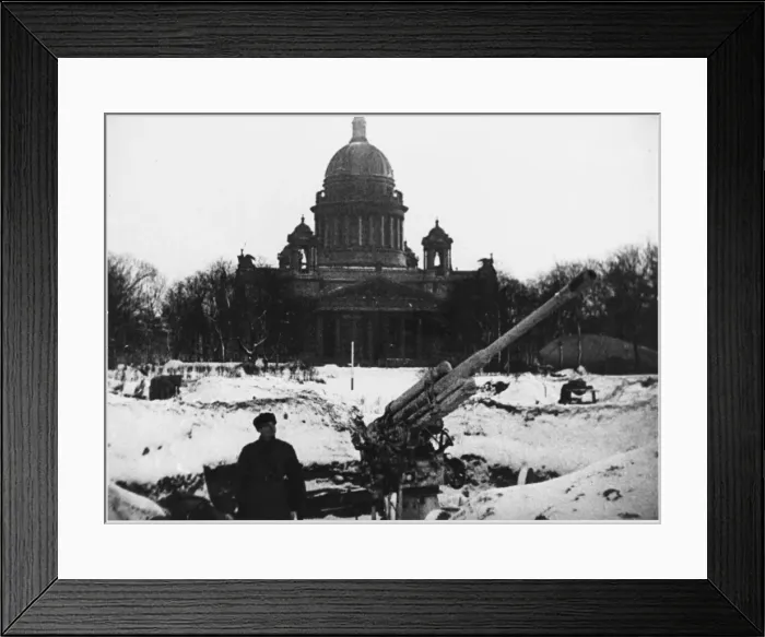 Framed Print : Leningrad Guns Framed Print : Leningrad Guns