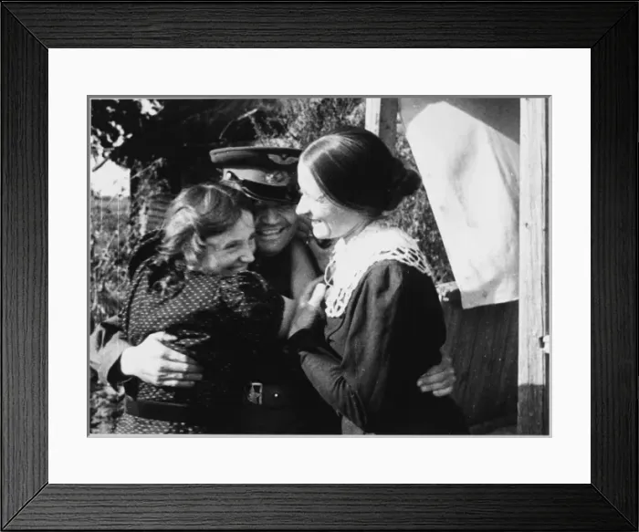 Framed Print : Soldier Liberates Village Framed Print : Soldier Liberates Village