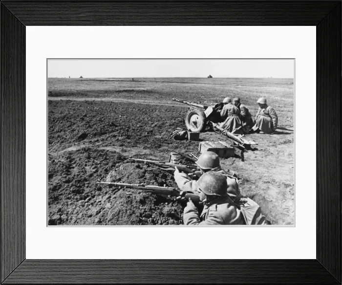 Framed Print : Soviet Anti-Tank Gun Framed Print : Soviet Anti-Tank Gun
