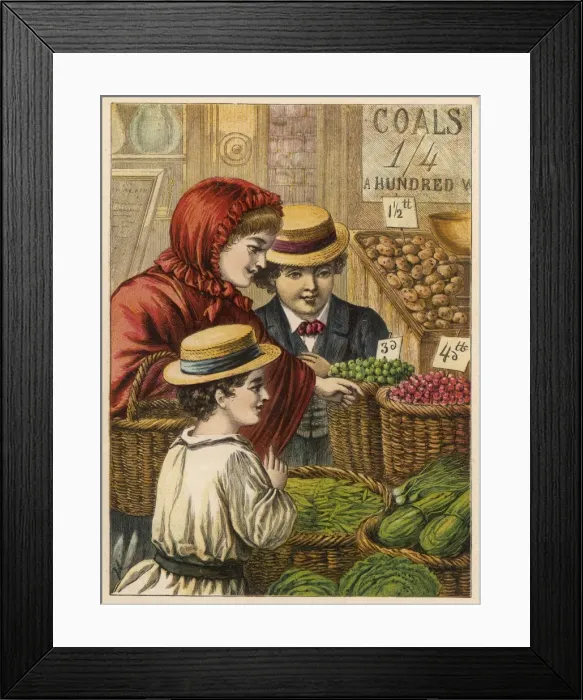 Framed Print : Greengrocers Shop Framed Print : Greengrocers Shop