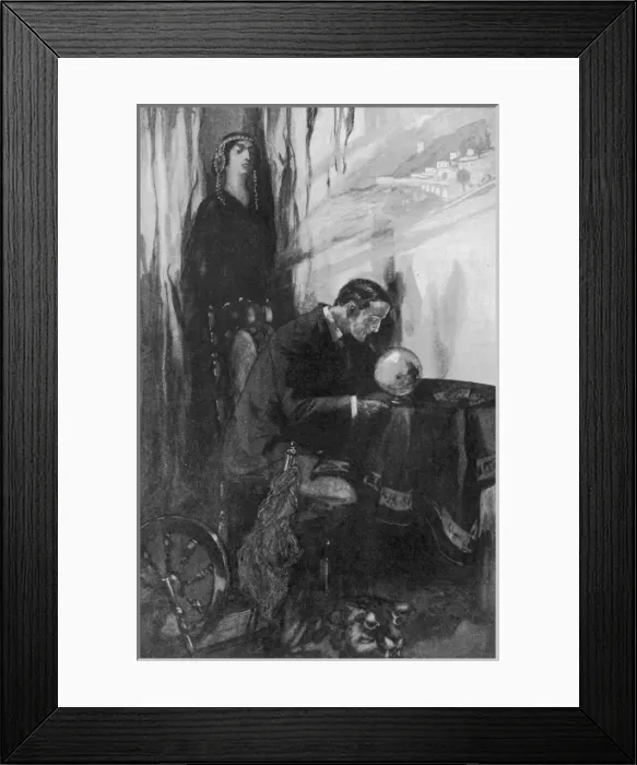 Framed Print : Crystal Ball / Bride Framed Print : Crystal Ball / Bride