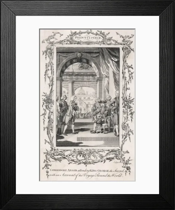 Framed Print : Baron George Anson Framed Print : Baron George Anson