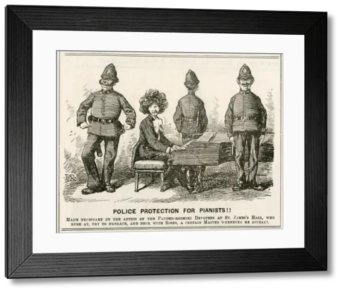Framed Print : PADEREWSKI PROTECTED Framed Print : PADEREWSKI PROTECTED