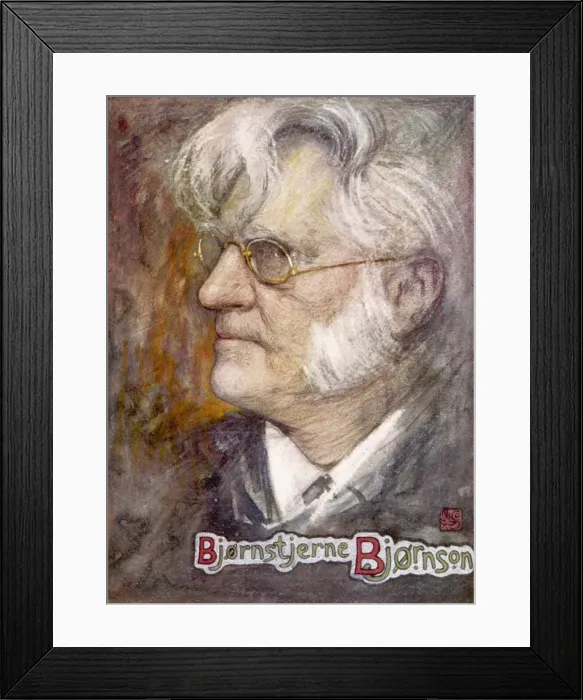 Framed Print : Bjornstjerne Bjornson Framed Print : Bjornstjerne Bjornson