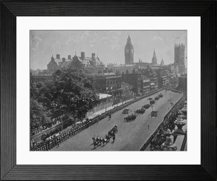 Framed Print : Victoria: diamond Jubilee