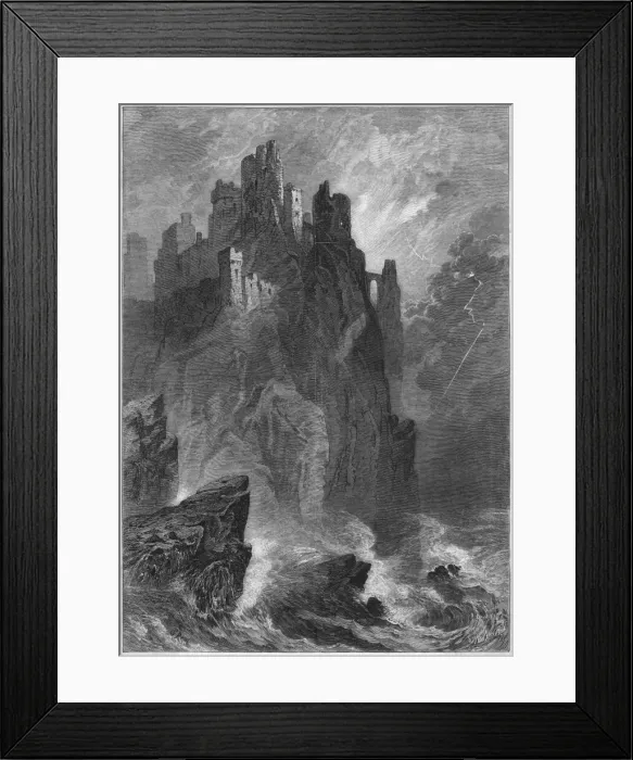 Framed Print : Ruined Castle Framed Print : Ruined Castle