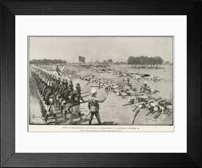 Framed Print : Events / Africa / Sudan Wars Framed Print : Events / Africa / Sudan Wars