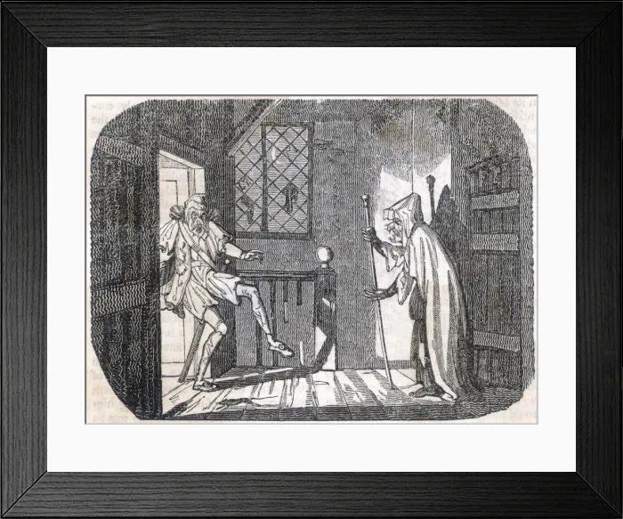 Framed Print : Hag on Landing