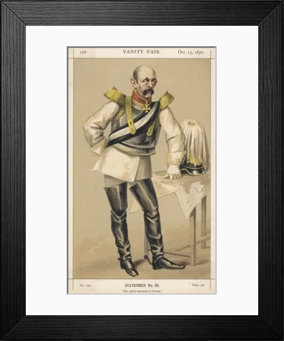 Framed Print : Bismarck / Vanity Fair Framed Print : Bismarck / Vanity Fair