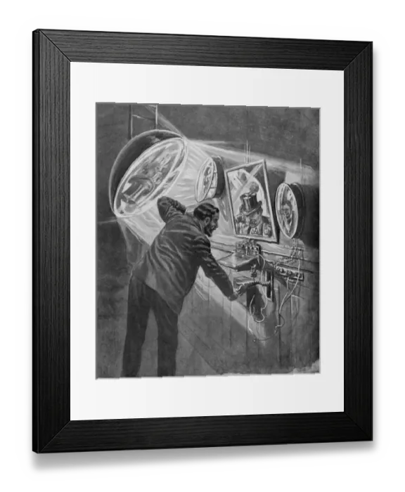 Framed Print : Videophone Predicted Framed Print : Videophone Predicted