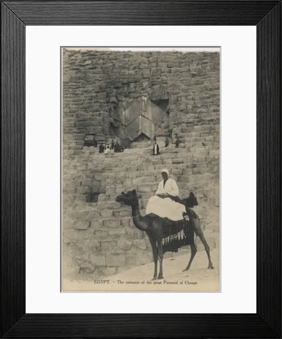 Framed Print : Pyramid Entrance Framed Print : Pyramid Entrance